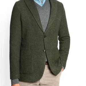BLAZER DE LANA VERDE OSCURO CIRCOLO