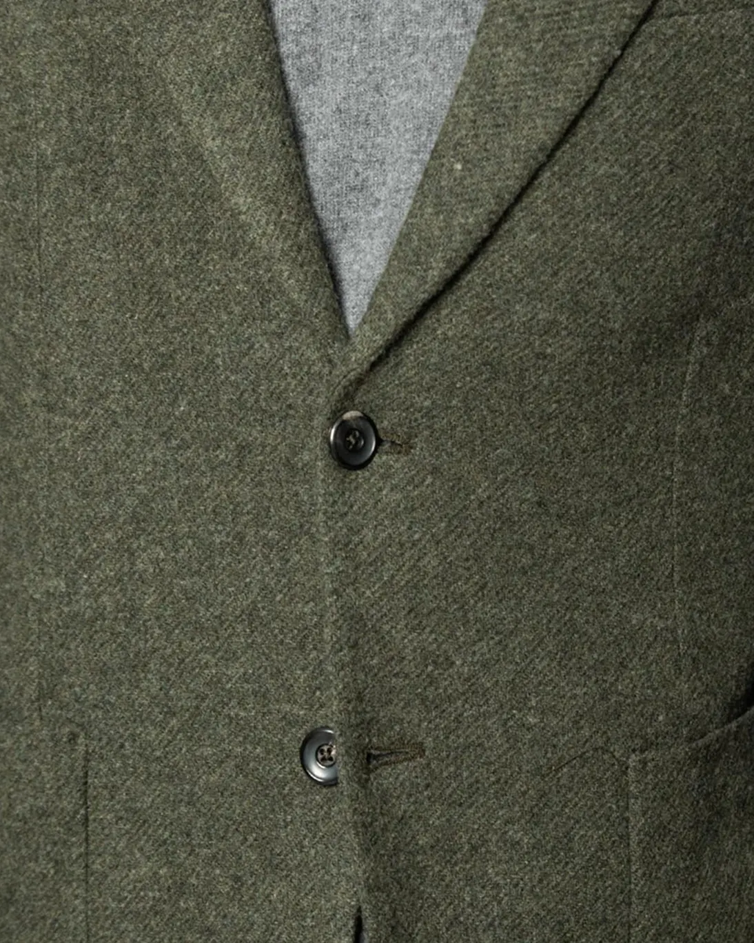 BLAZER DE LANA VERDE OSCURO CIRCOLO - Imagen 3