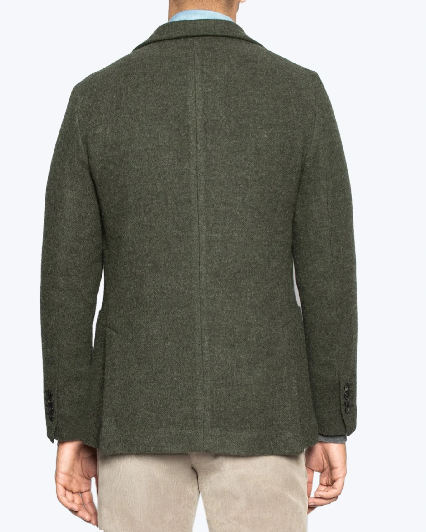 BLAZER DE LANA VERDE OSCURO CIRCOLO - Imagen 4