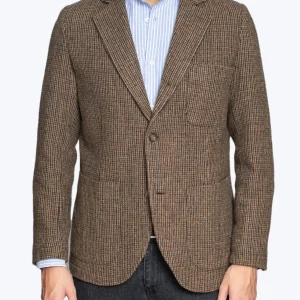 BLAZER PATA DE GALLO MARRÓN SEBAGO