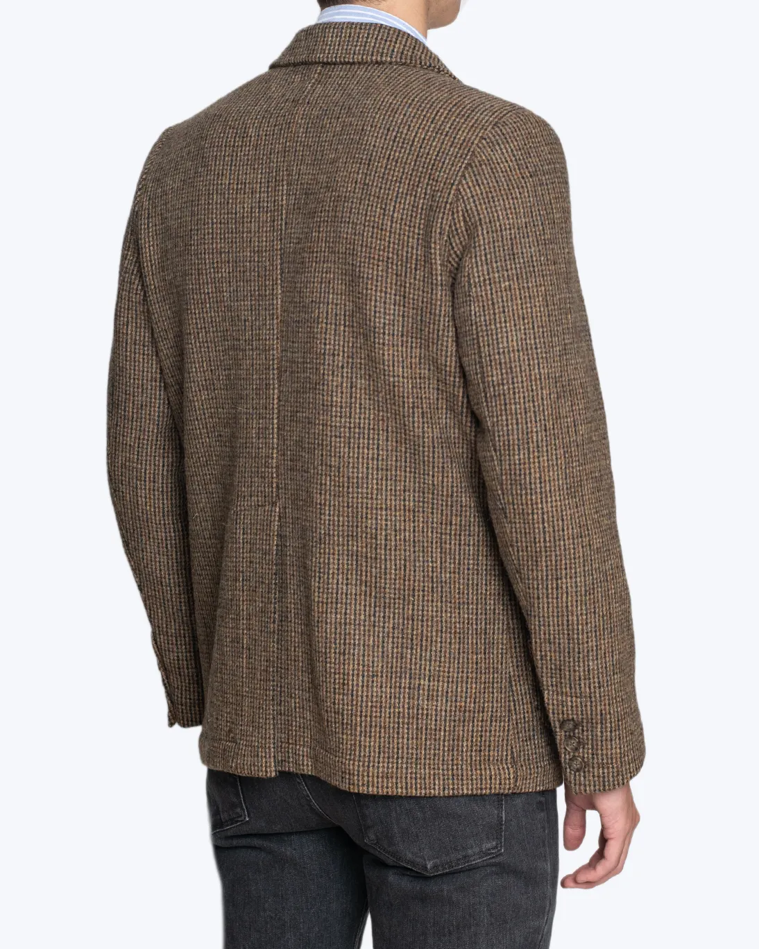 BLAZER PATA DE GALLO MARRÓN SEBAGO - Imagen 3