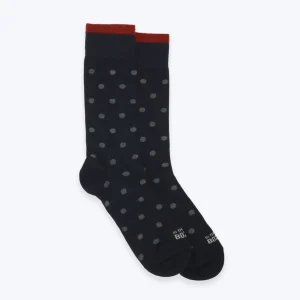 CALCETINES AZUL CON TOPOS INTHEBOX