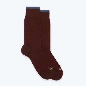 CALCETINES DE RAYAS BURDEOS INTHEBOX