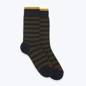 CALCETINES DE RAYAS AZUL Y VERDE INTHEBOX