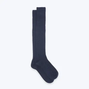 CALCETINES DE CANALÉ AZUL DENIM ANT45