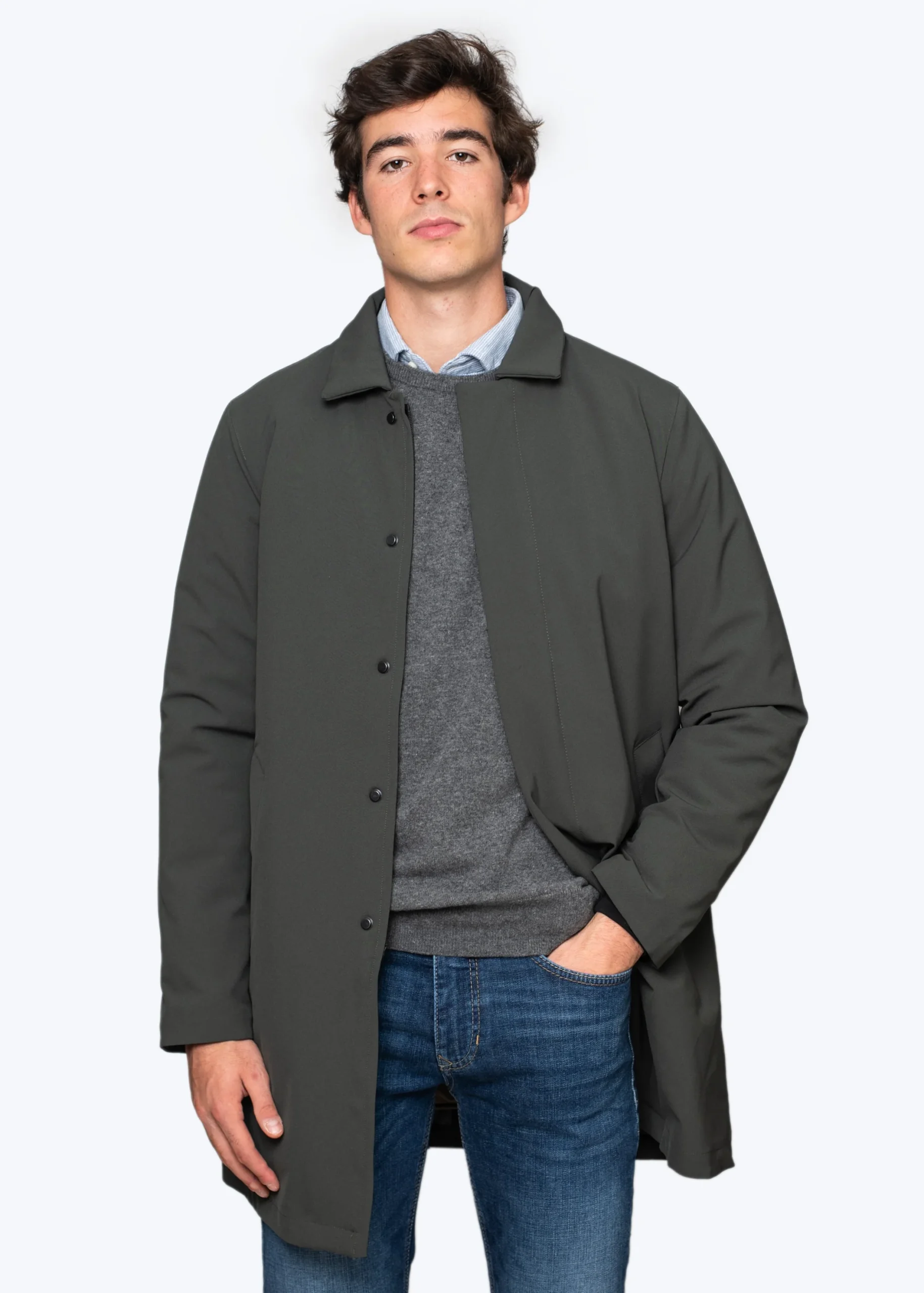 GABARDINA VERDE ACOLCHADA AT.P.CO - Imagen 5