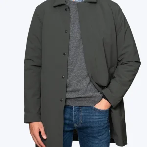 GABARDINA VERDE ACOLCHADA AT.P.CO