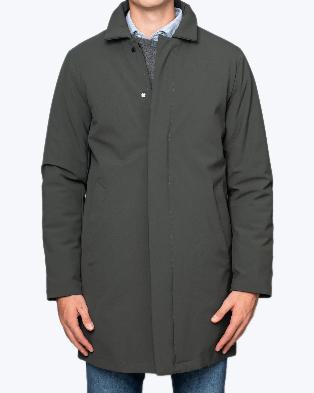 GABARDINA VERDE ACOLCHADA AT.P.CO - Imagen 3