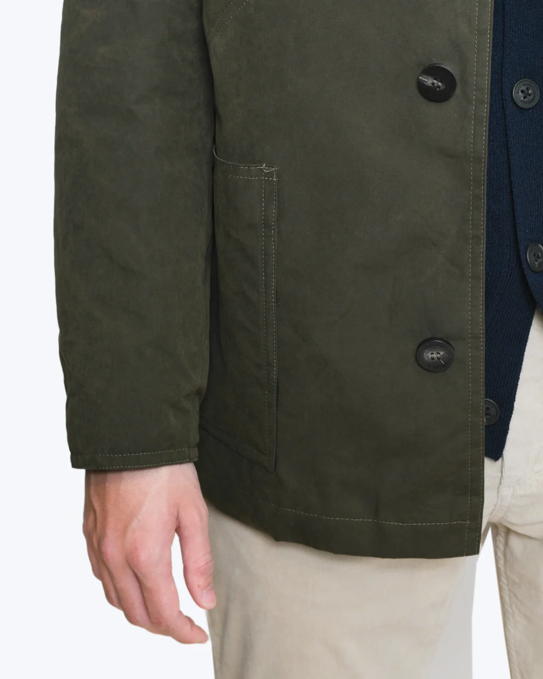 GABARDINA VERDE CAMPLIN - Imagen 3