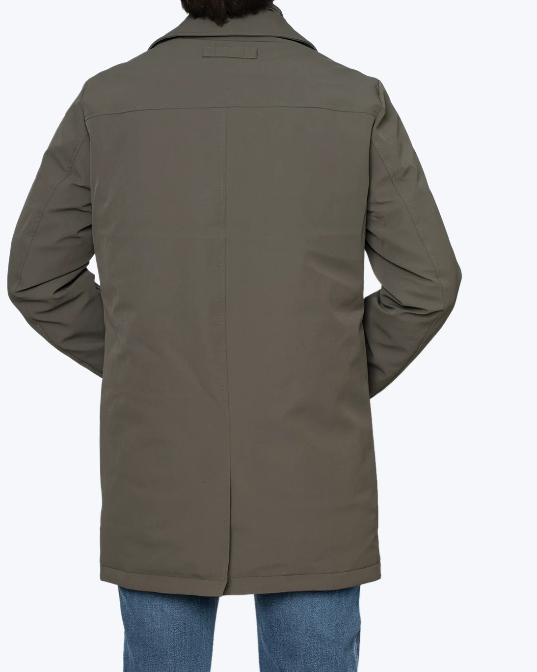 GABARDINA VERDE OLIVA BRIXTOL TEXTILES - Imagen 6