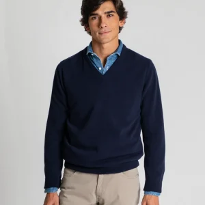 JERSEY DE PICO NAVY TWAY