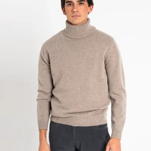 JERSEY DE CUELLO ALTO BEIGE TWAY