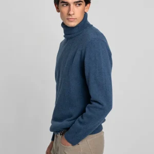 JERSEY DE CUELLO ALTO AZUL TWAY