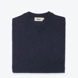 JERSEY DE CUELLO REDONDO AZUL ALTEA