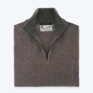 JERSEY MARRÓN CON CREMALLERA HOMEWARD