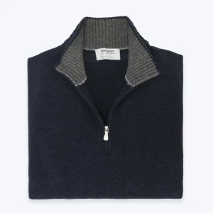 JERSEY CON CREMALLERA AZUL GRAN SASSO FOR FULHAM