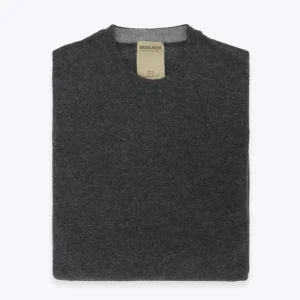 JERSEY DE CUELLO REDONDO GRIS WOOLRICH