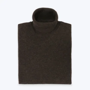 JERSEY DE CUELLO ALTO MARRÓN WOOLRICH