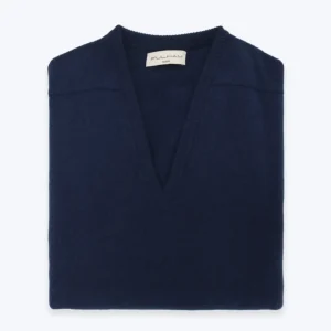 JERSEY DE PICO CASHMERE NAVY FULHAM