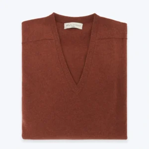 JERSEY DE PICO CASHMERE TEJA FULHAM