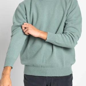 JERSEY DE CUELLO REDONDO VERDE AGUA TWAY