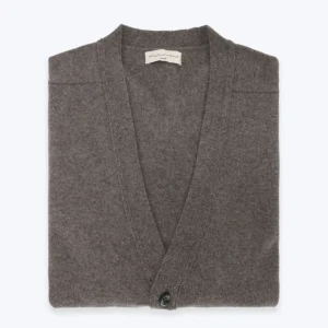 CÁRDIGAN GRIS CON BOLSILLOS FULHAM