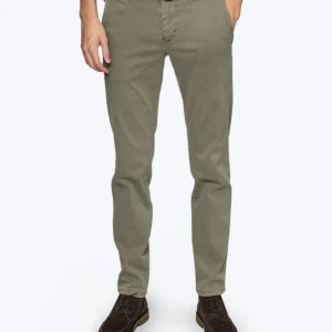 PANTALÓN CHINO VERDE MAC JEANS
