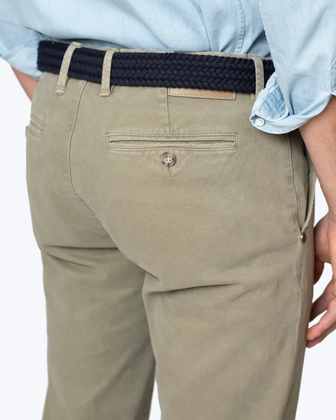 PANTALÓN CHINO VERDE RE-HASH - Imagen 4