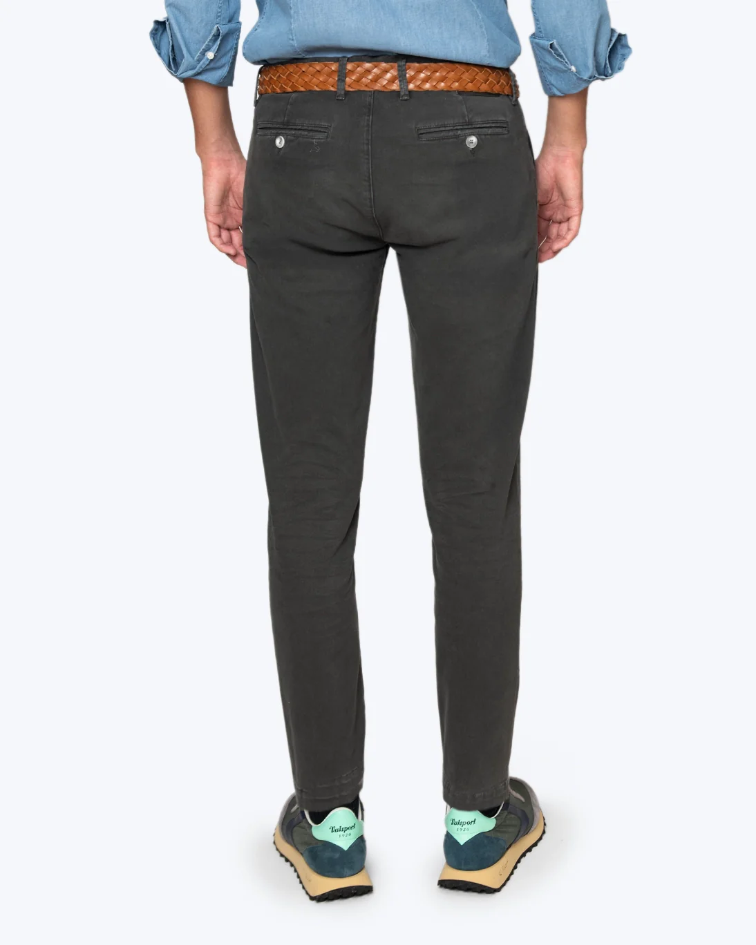 PANTALÓN CHINO GRIS OSCURO RE-HASH - Imagen 3