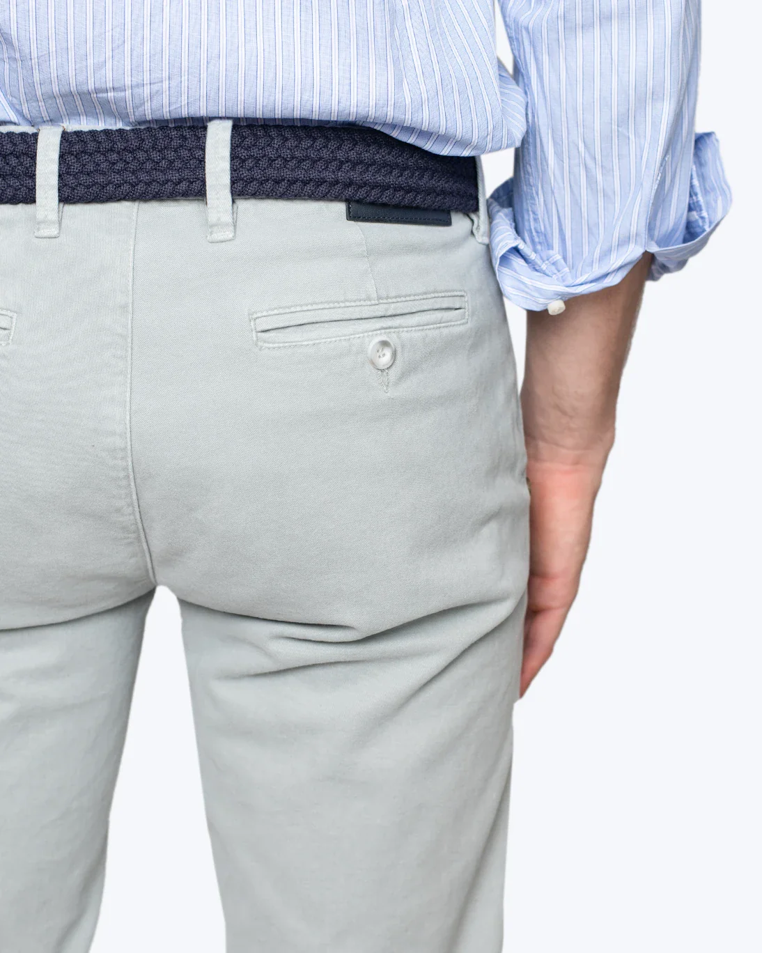 PANTALÓN CHINO GRIS CLARO RE-HASH - Imagen 4