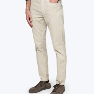 PANTALÓN 5 BOLSILLOS DE PANA BEIGE CLARO AT.P.CO