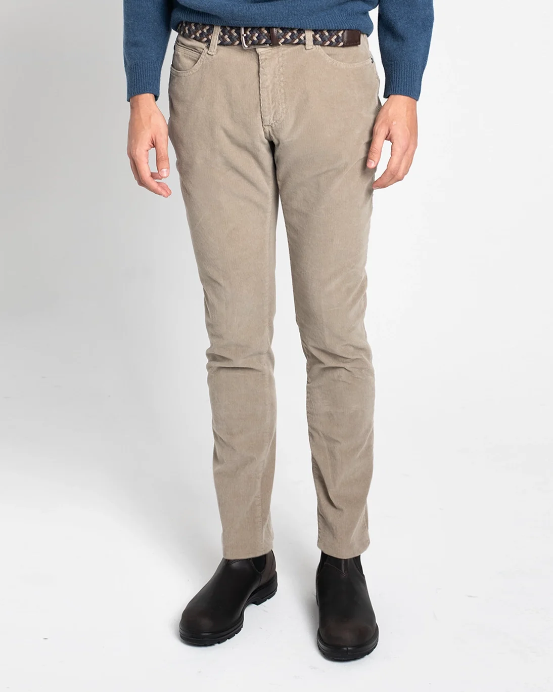 PANTALÓN 5 BOLSILLOS DE PANA TOPO TWAY