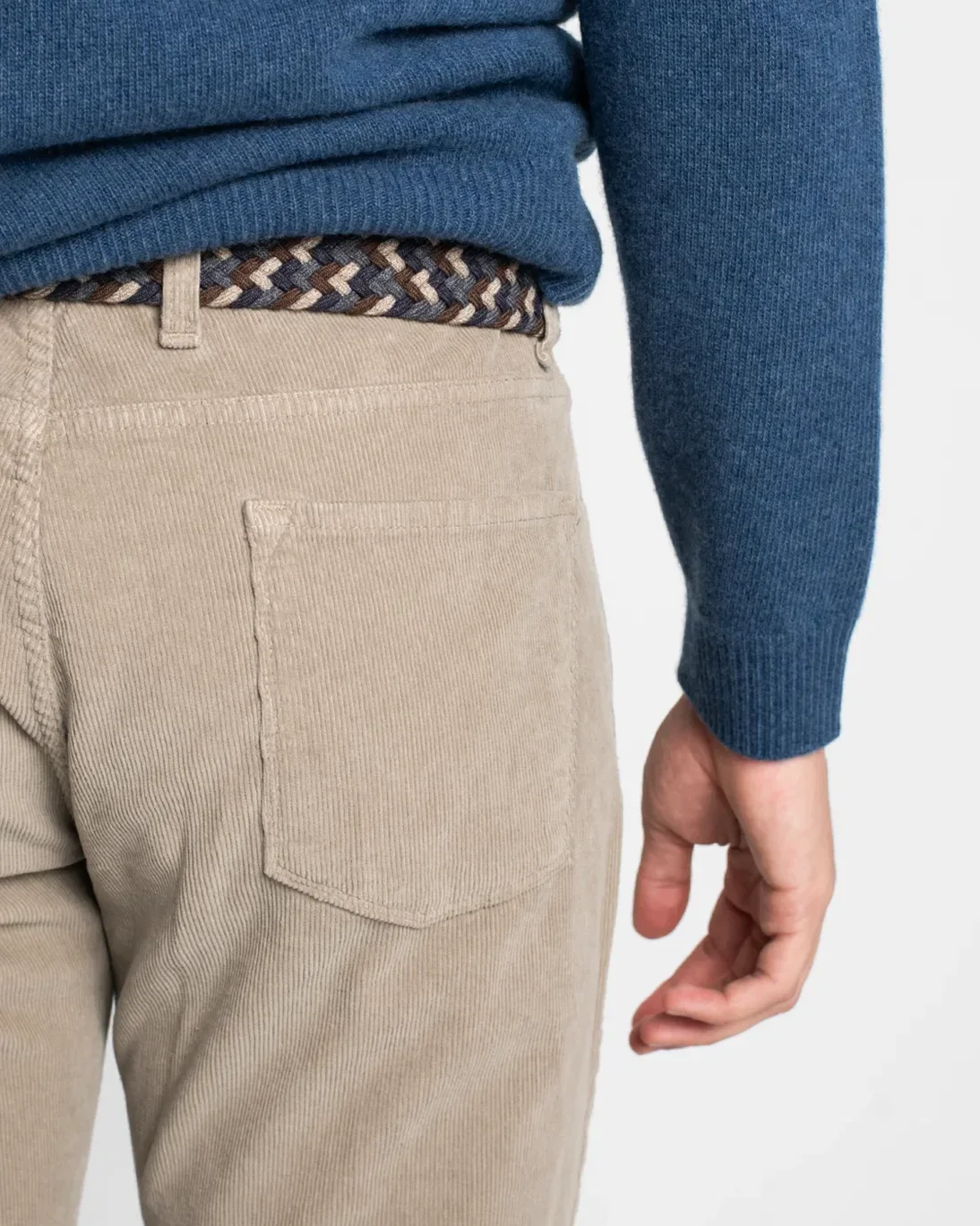 PANTALÓN 5 BOLSILLOS DE PANA TOPO TWAY - Imagen 4