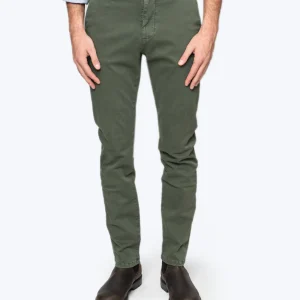 PANTALÓN CHINO VERDE SLIM FIT BOMBOOGIE