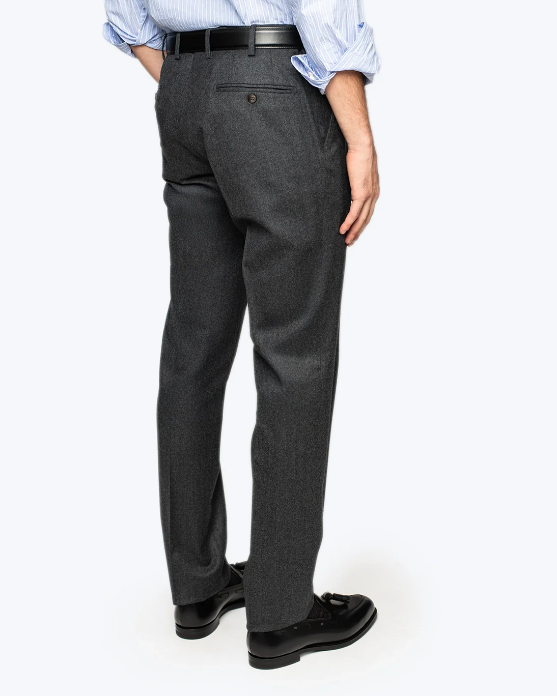 PANTALÓN GRIS CHINO CON PINZA L.B.M. 1911 - Imagen 3