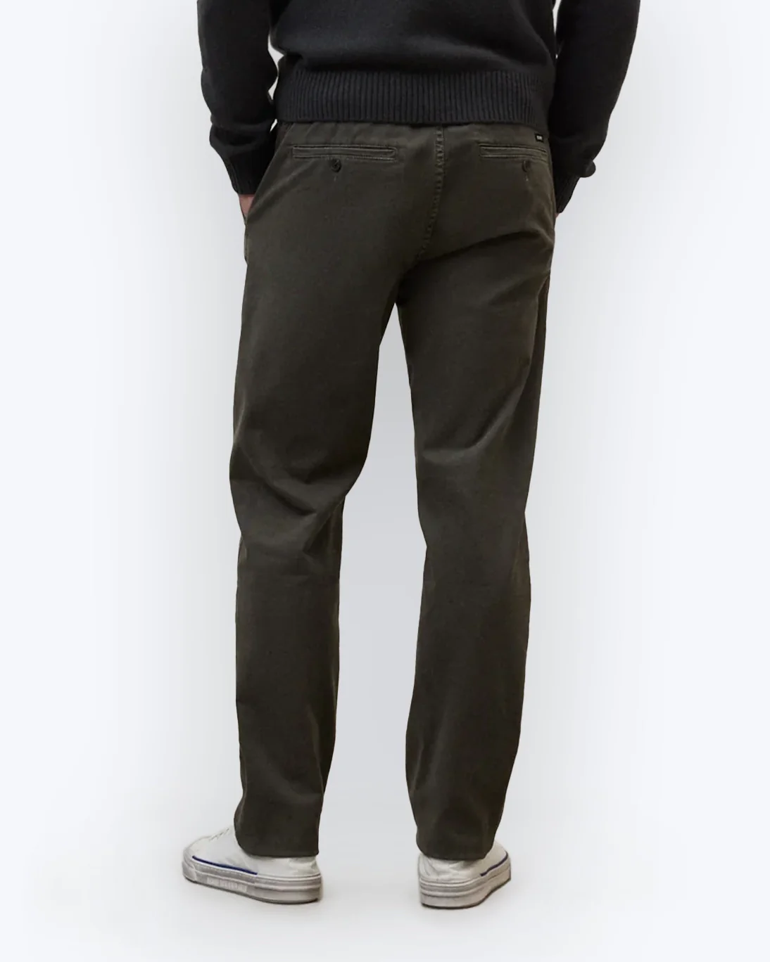 PANTALÓN CHINO VERDE ECOALF - Imagen 3