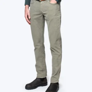 PANTALÓN 5 BOLSILLOS VERDE RE-HASH