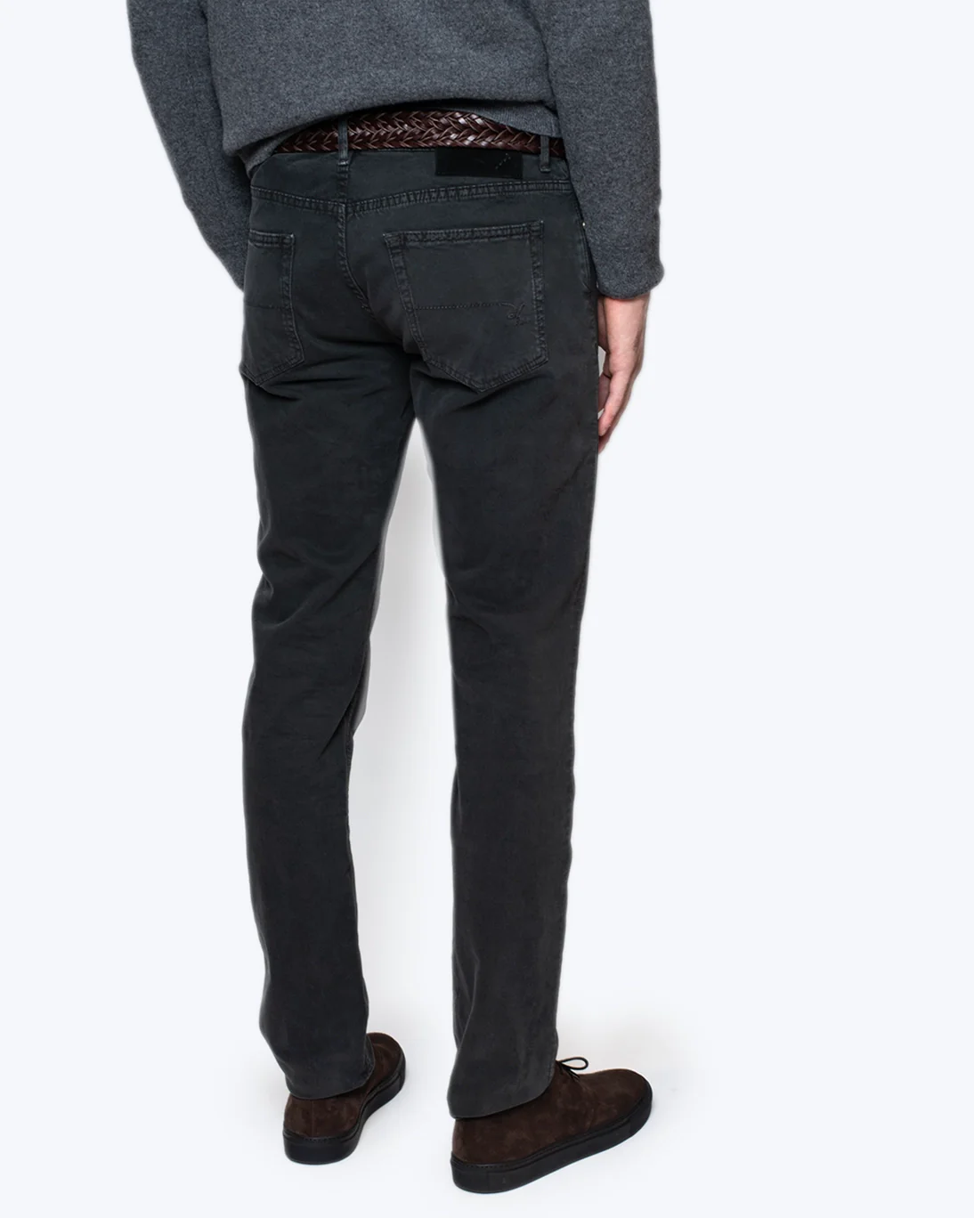 PANTALÓN 5 BOLSILLOS GRIS OSCURO RE-HASH - Imagen 4