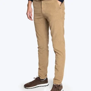PANTALÓN CHINO DE PANA BEIGE OSCURO BOMBOOGIE