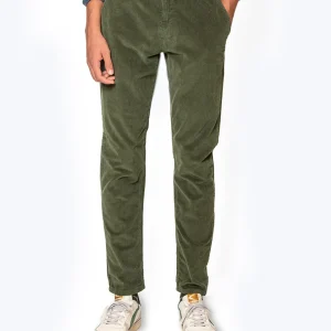 PANTALÓN CHINO DE PANA VERDE BOMBOOGIE