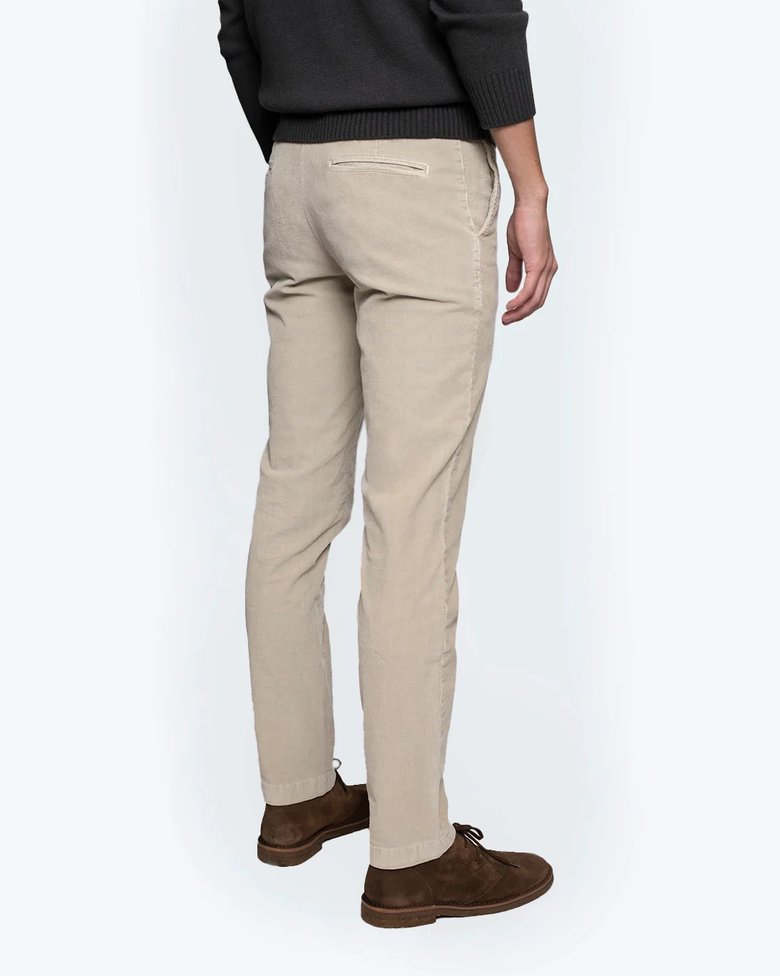 PANTALÓN CHINO DE PANA BIEGE BREUER - Imagen 3
