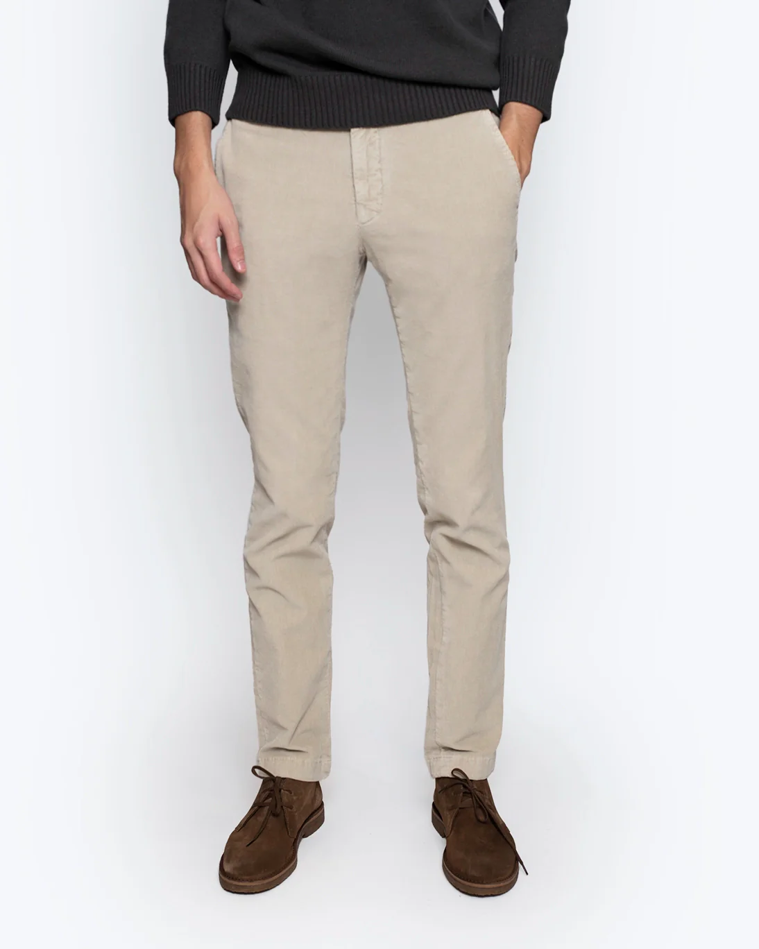 PANTALÓN CHINO DE PANA BIEGE BREUER