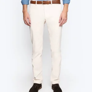 PANTALÓN CHINO DE PANA CRUDO BREUER