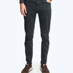 PANTALÓN 5 BOLSILLOS AZUL GRÍSACEO 40WEFT