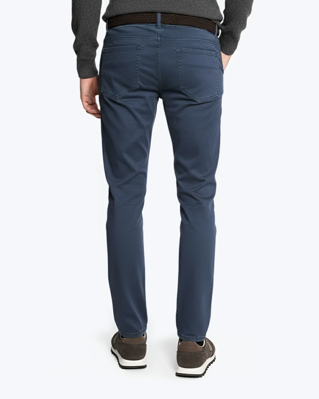 PANTALÓN 5 BOLSILLOS AZUL 40WEFT - Imagen 3