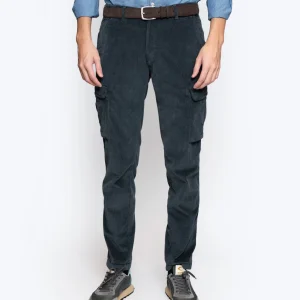 PANTALÓN CHINO CARGO DE PANA 40WEFT