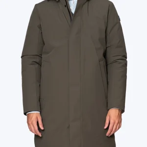 PARKA VERDE CON CAPUCHA DESMONTABLE HOMEWARD