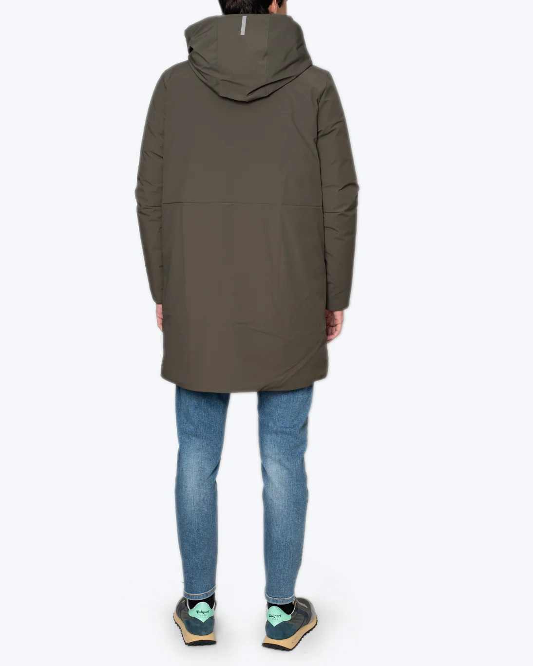 PARKA VERDE CON CAPUCHA DESMONTABLE HOMEWARD - Imagen 6