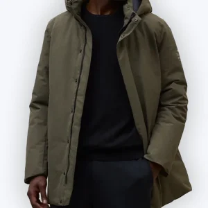PARKA VERDE CON CAPUCHA ECOALF
