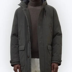 PARKA VERDE CON CAPUCHA ECOALF